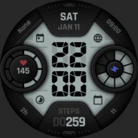 Mechanical LCD: Watch Face